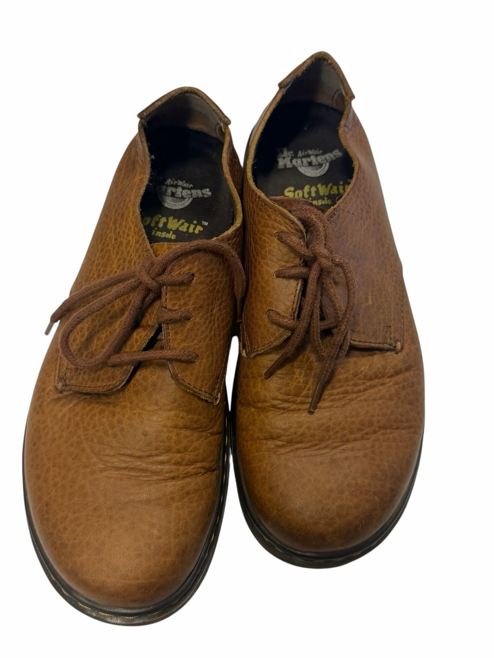 Dr. Martens Brown Leather Derby Shoes